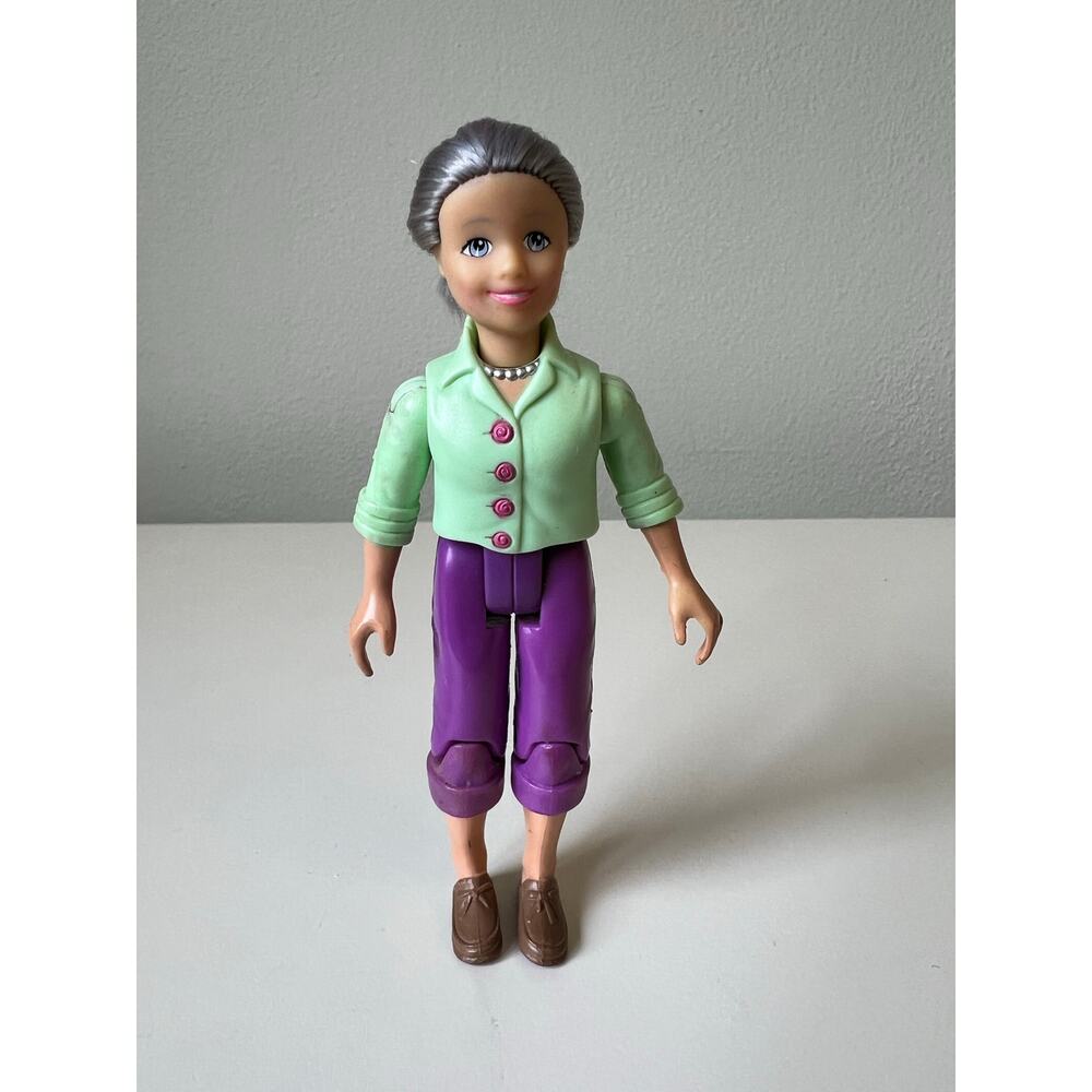 Loving Family Grandmother Grandma Nana Figure Dollhouse Doll 5.5”  Mattel